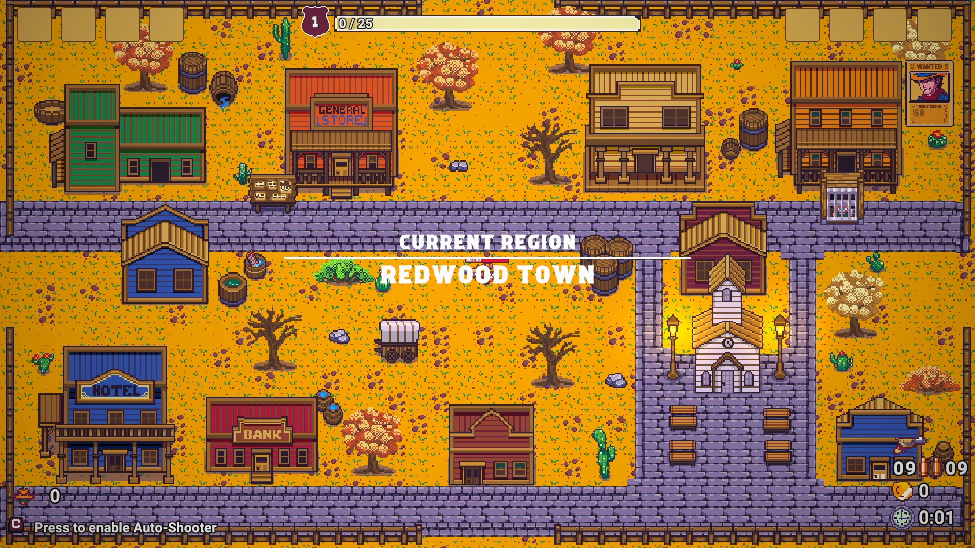 Procedural levels in Red Pistol