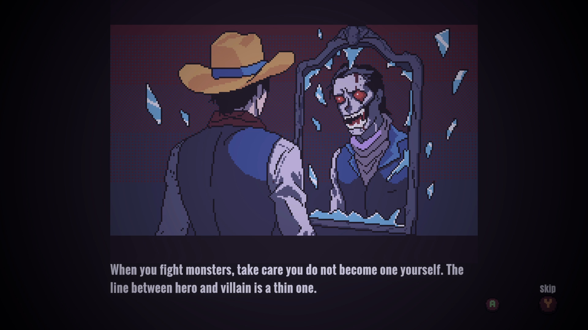 Red Pistol gameplay screenshot - Story Scene